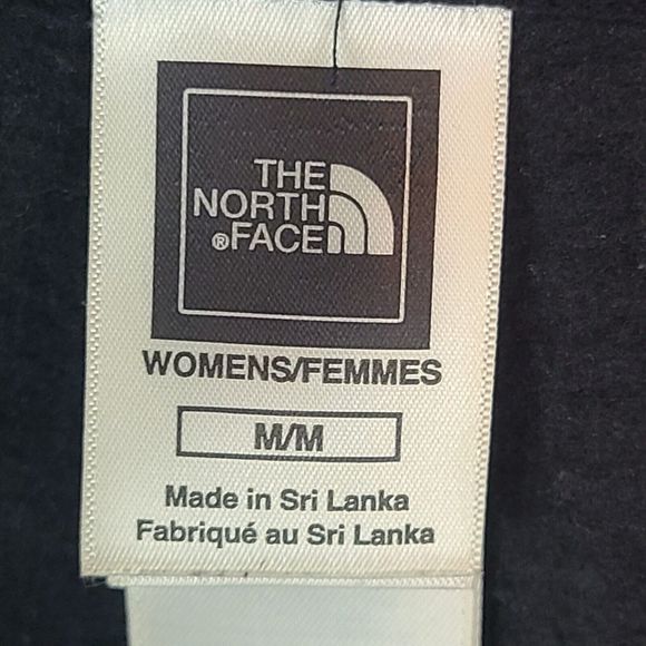 The North Face Women's (M) Black & Hot Pink Embroidered Logo Full Zip Hoodie - Picture 11 of 13